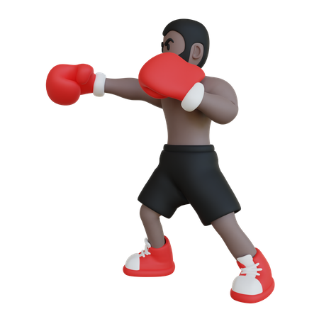Shadow Boxing  3D Icon