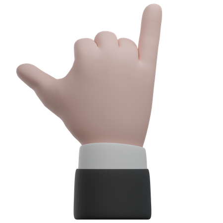 Shaka-Handgesten  3D Icon