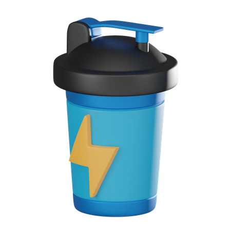 Shake proteico  3D Icon