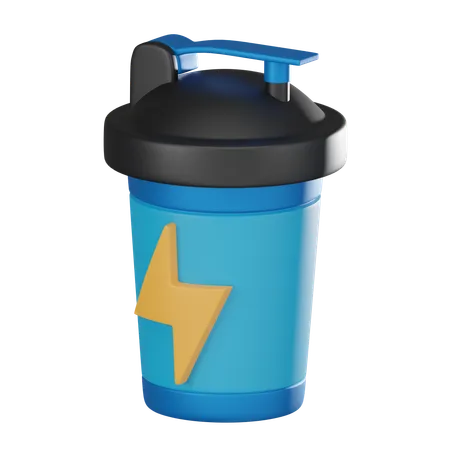 Shake proteico  3D Icon