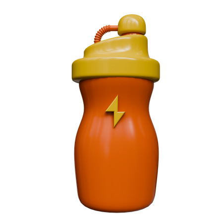 Shake proteico  3D Icon