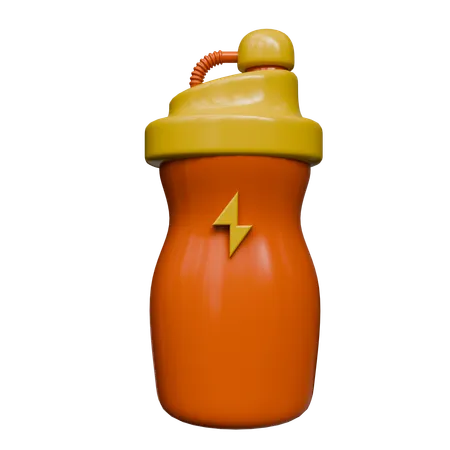 Shake proteico  3D Icon