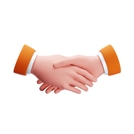 Shake Hand Gesture  3D Icon