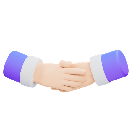 Shake Hand Gesture  3D Icon