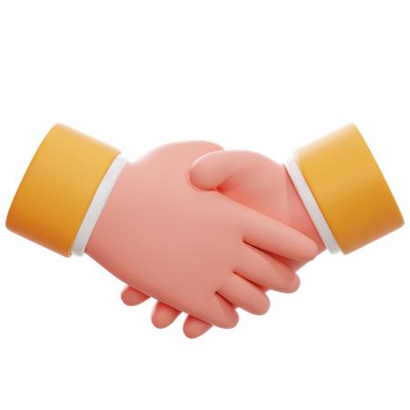 Shake Hand Gesture  3D Icon