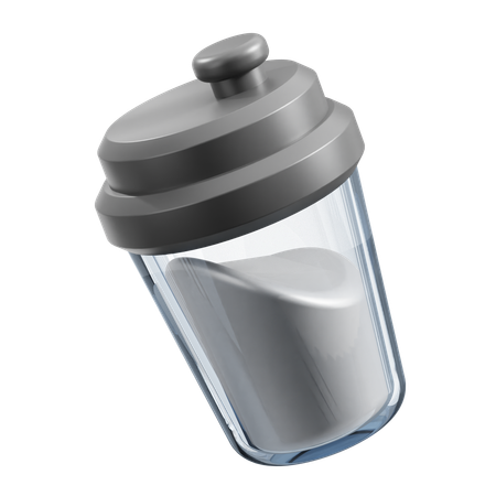 Shake proteico  3D Icon