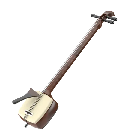 Shamisen  3D Icon