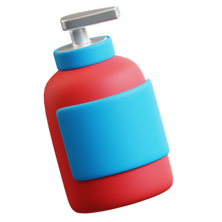 Shampooing  3D Icon