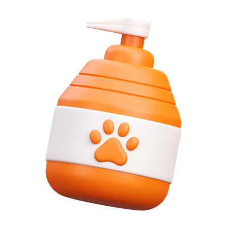 Shampoing pour animaux de compagnie  3D Icon