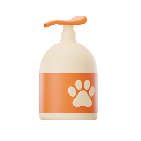 Shampoing pour animaux de compagnie  3D Icon