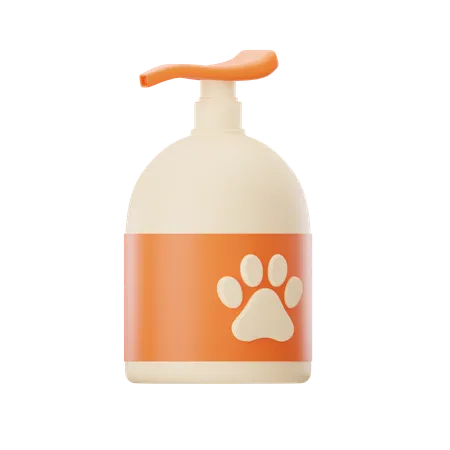 Shampoing pour animaux de compagnie  3D Icon