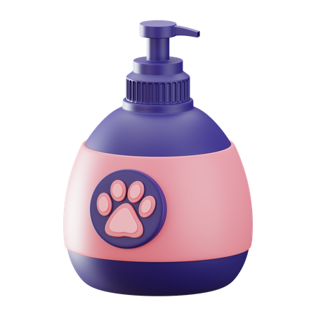 Shampoing pour animaux de compagnie  3D Icon