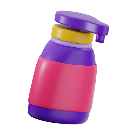 Shampoing pour bébé  3D Icon