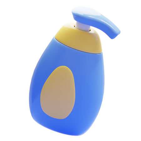 Shampoing pour bébé  3D Icon