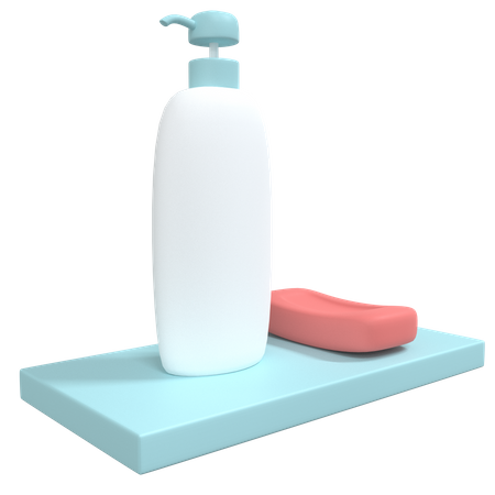 Shampoo  3D Icon