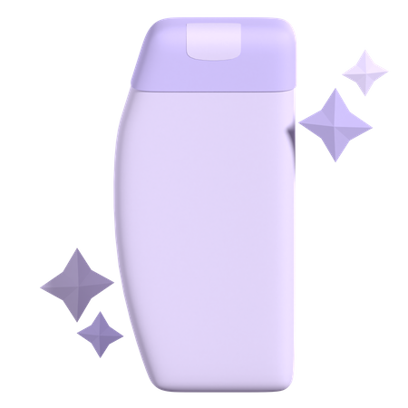 Shampoo  3D Illustration