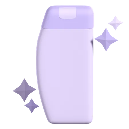 Shampoo  3D Illustration