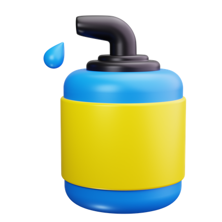 Shampoo Bottle  3D Icon