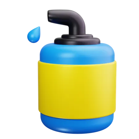 Shampoo Bottle  3D Icon