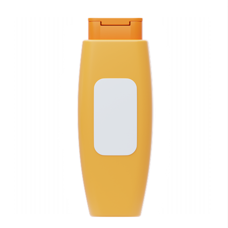 Shampoo Bottle  3D Icon