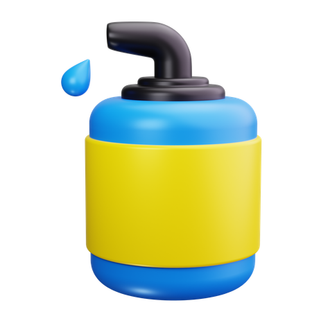 Shampoo-Flasche  3D Icon