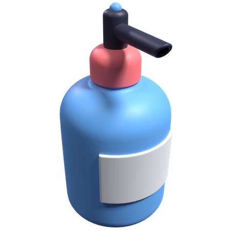 Shampoo-Flasche  3D Icon