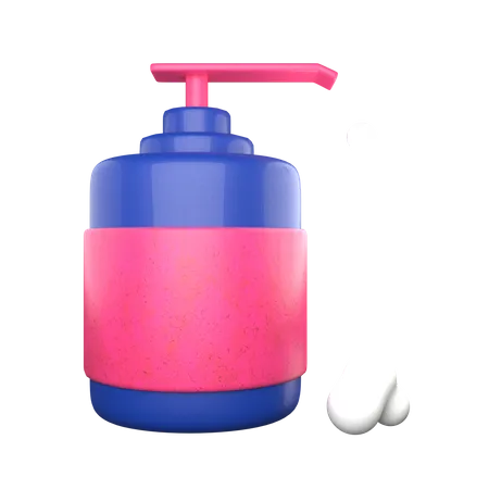 Shampoo-Flasche  3D Icon