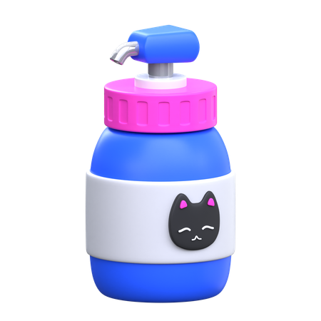 Shampoo para animais de estimação  3D Icon