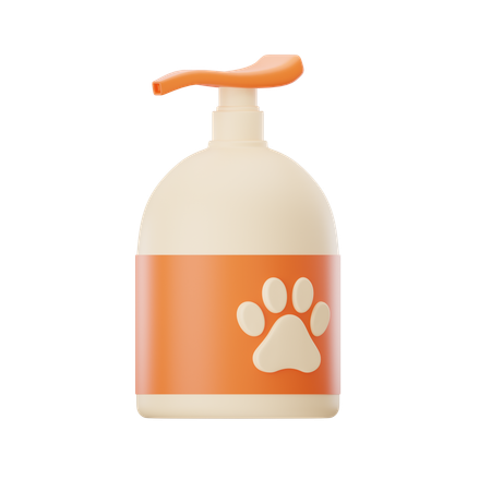 Shampoo para animais de estimação  3D Icon