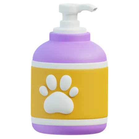 Shampoo para animais de estimação  3D Icon