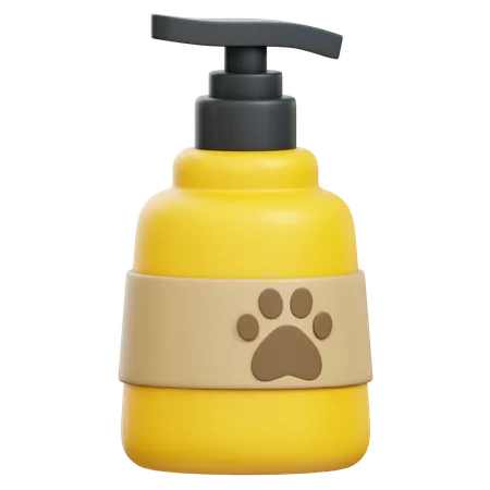 Shampoo para animais de estimação  3D Icon