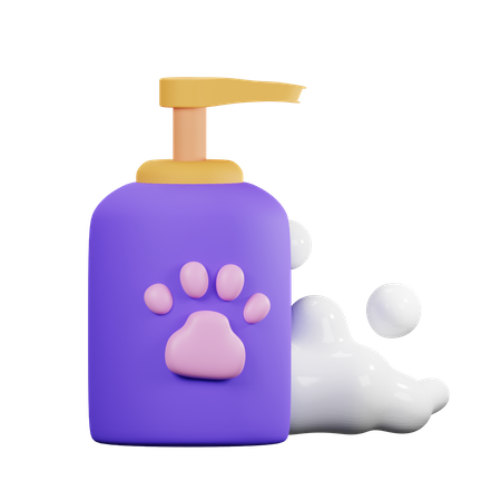 Shampoo para animais de estimação  3D Icon