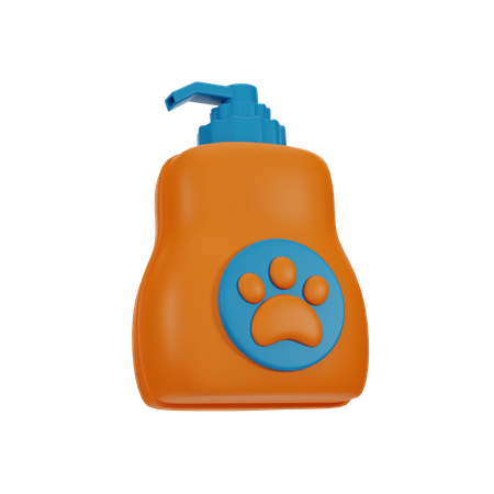 Shampoo para animais de estimação  3D Icon