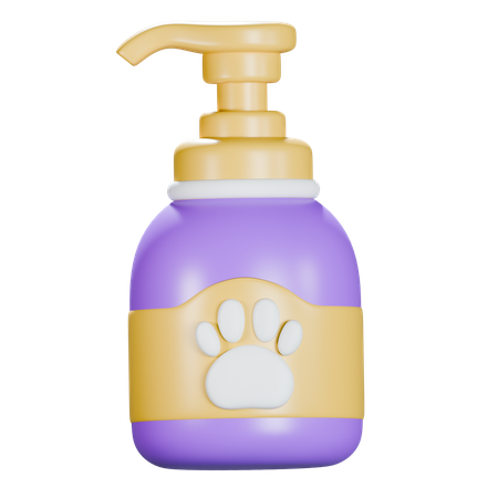 Shampoo para animais de estimação  3D Icon