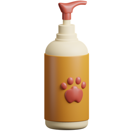 Shampoo para animais de estimação  3D Icon