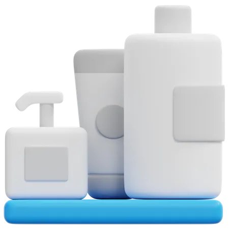 Shampoo Shelf  3D Icon