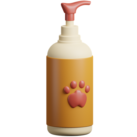 Shampoing pour animaux de compagnie  3D Icon