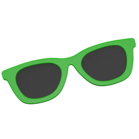 Shamrock Glasses  3D Icon