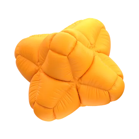 3 D Abstract Inflated Shape 3D Icon