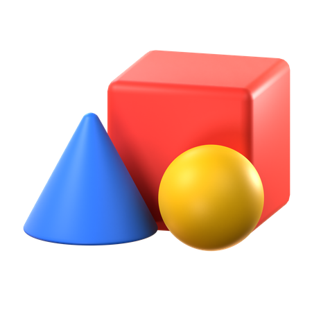 Shape  3D Icon