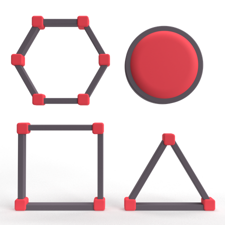Shape  3D Icon