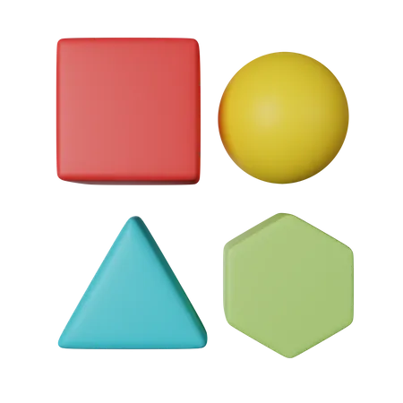 Shape  3D Icon