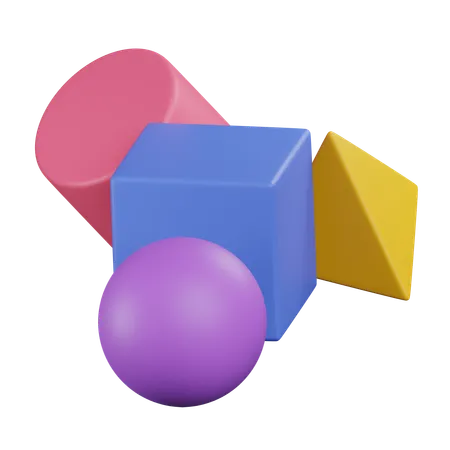 Shape Builder  3D Icon