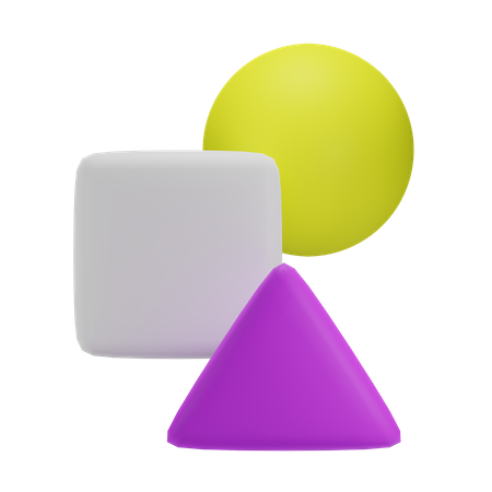 Shape Design  3D Icon