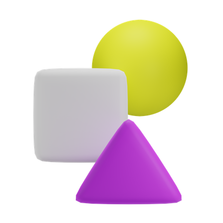 Shape Design  3D Icon