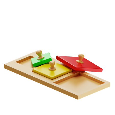 Shape Puzzle  3D Icon