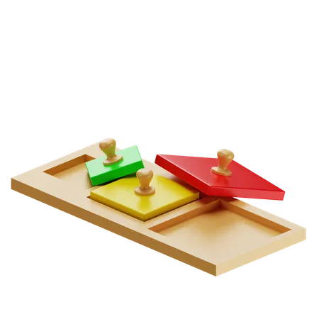 Shape Puzzle  3D Icon