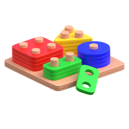 Shape Puzzle  3D Icon