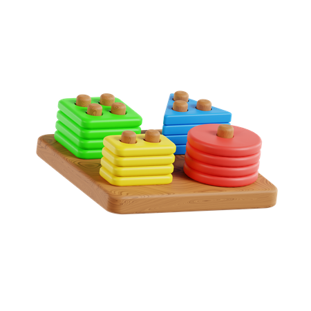 Shape Puzzle  3D Icon