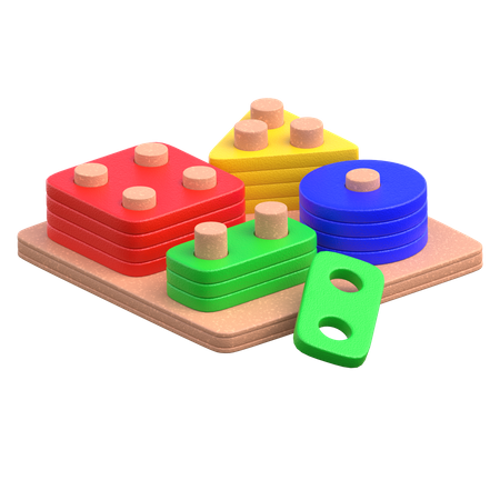 Shape Puzzle  3D Icon
